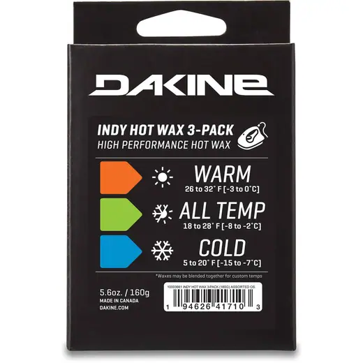 Dakine Indy Hot Wax 3-Pack 1 Dakine Indy Hot Wax 3-Pack