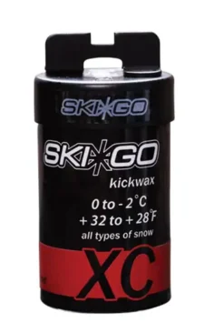 SkiGo Kickwax XC Red